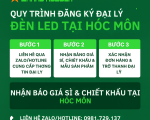 Đại Lý & Nhà Phân Phối Đèn Led Đặng Nguyễn Chính Hãng tại Hóc Môn