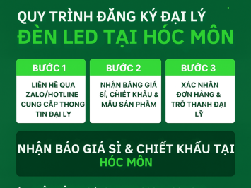 Đại Lý & Nhà Phân Phối Đèn Led Đặng Nguyễn Chính Hãng tại Hóc Môn