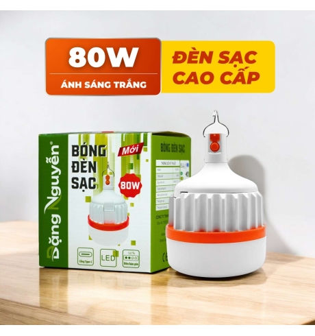 Bóng đèn sạc tích điện công suất lớn - 80W