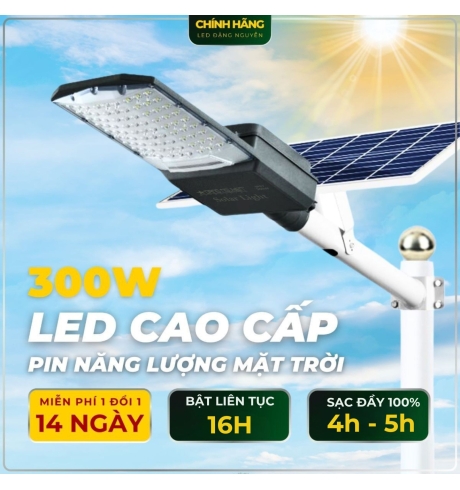 Đèn đường năng lượng 300W Đặng Nguyễn | DS4300