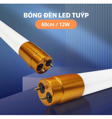 Đèn Led Tuýp Thủy Tinh T8 0,6m | DT112D