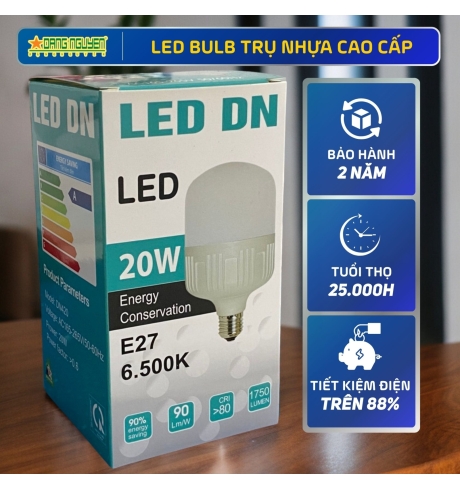 Đèn led trụ nhựa DN | DB120D 