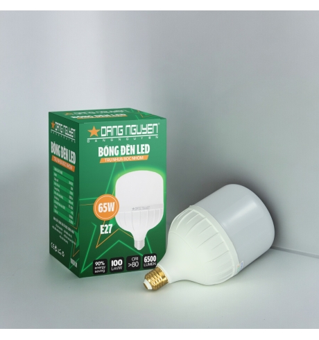 Đèn Led Trụ Nhựa Bọc Nhôm (Hộp Xanh Lá) | DN465D