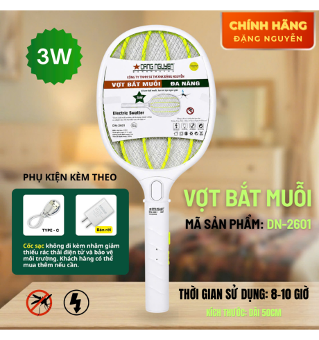 VỢT MUỖI 3W ĐẶNG NGUYỄN