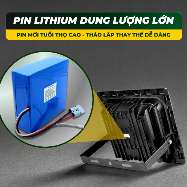 Đèn Pha Năng Lượng Đặng Nguyễn Cao Cấp | DS3060