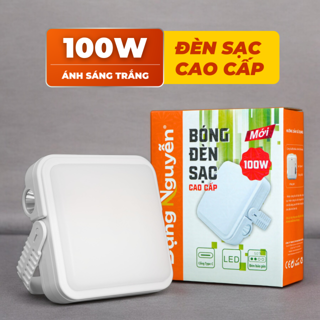 Bóng đèn sạc tích điện công suất lớn - 100W