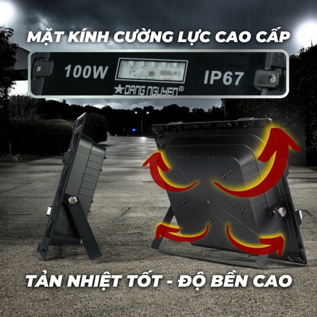 Đèn pha năng lượng DN | DN2300