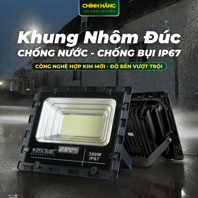 Đèn Pha Năng Lượng Đặng Nguyễn Cao Cấp | DS3300