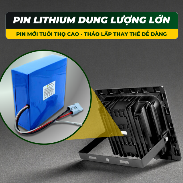 Đèn Pha Năng Lượng Đặng Nguyễn Cao Cấp | DS3500