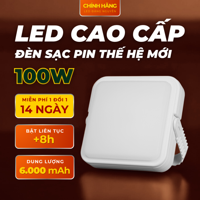 Bóng đèn sạc tích điện công suất lớn - 100W