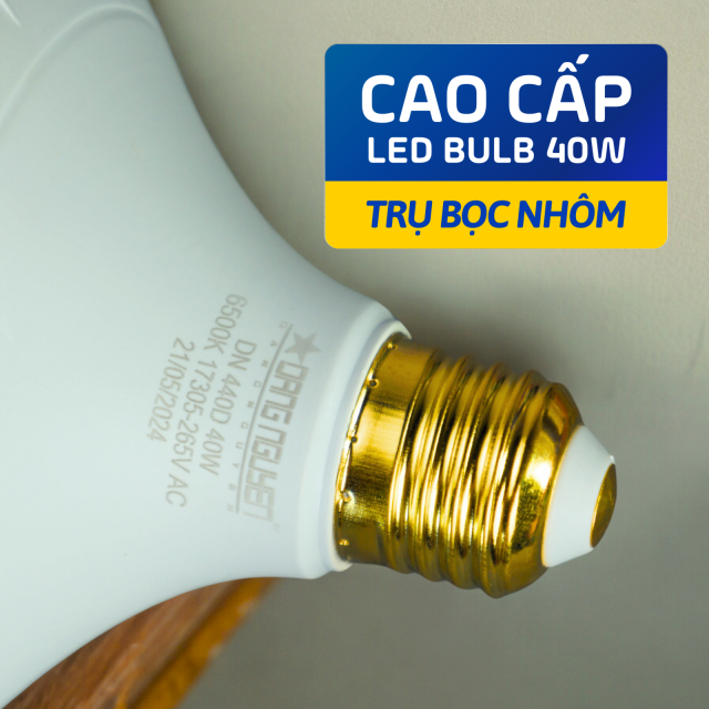 Đèn Led Trụ Nhựa Bọc Nhôm (Hộp Xanh Dương) | DN440D