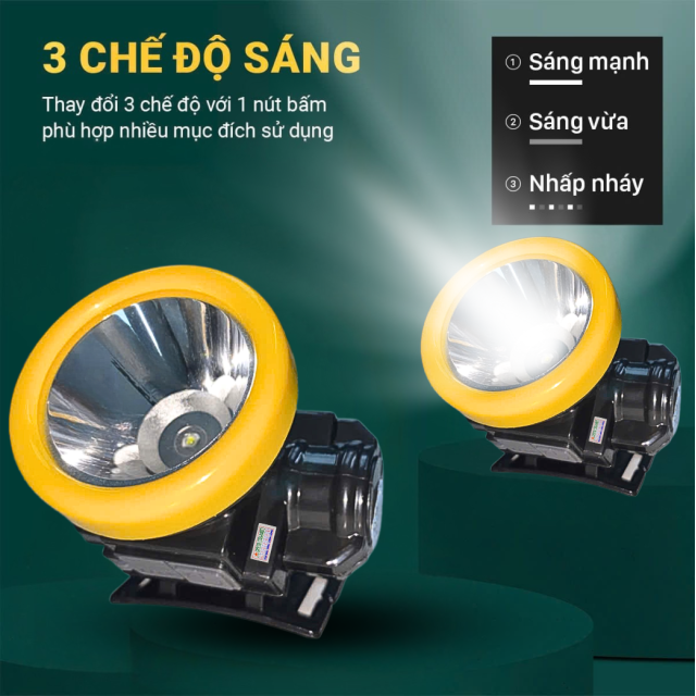 Đèn pin đội đầu 60W | DH60D