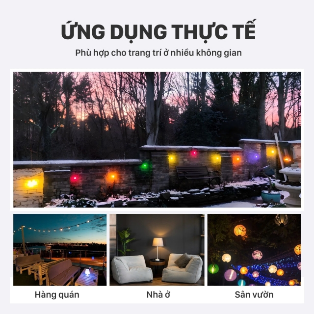 Đèn Led Bóng Chanh - Màu trắng