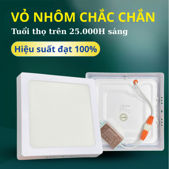 Đèn Ốp Nổi Vuông 24W | DEV24