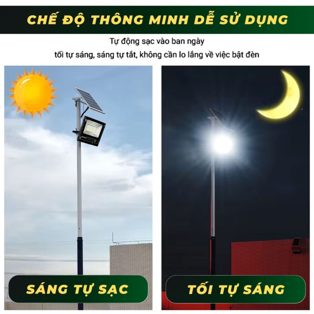 Đèn pha năng lượng Đặng Nguyễn 300W NEW