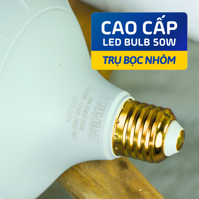 Đèn Led Trụ Nhựa Bọc Nhôm (Hộp Xanh Dương) | DN450D