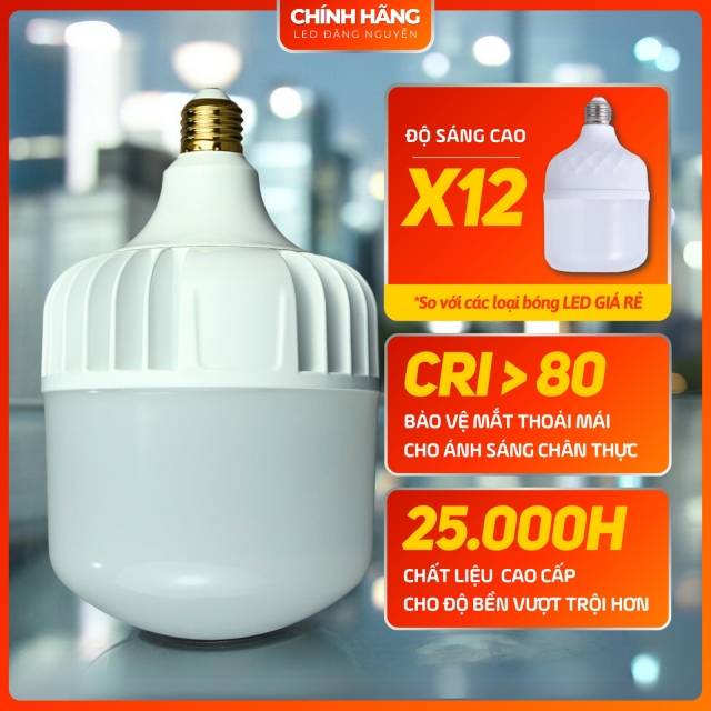 Bóng đèn led trụ nhôm CAO CẤP 40W | DN140D