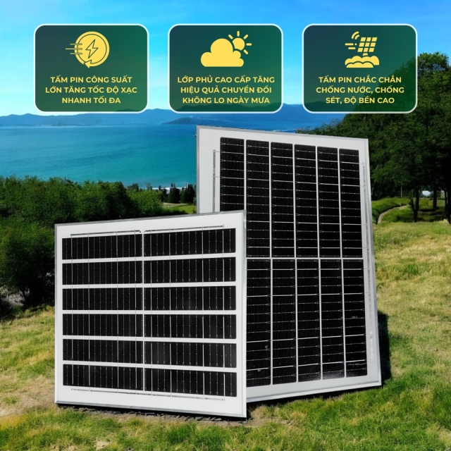 Đèn pha năng lượng Đặng Nguyễn 300W NEW