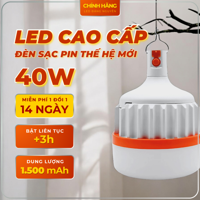 Bóng đèn sạc tích điện - 40W