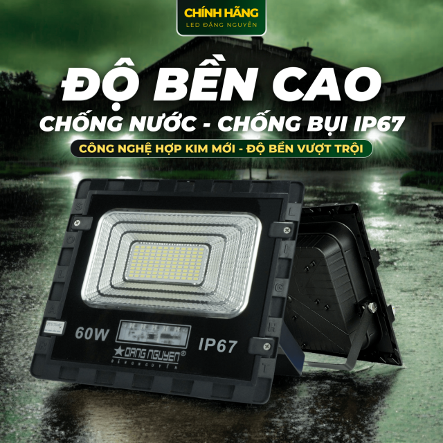 Đèn Pha Năng Lượng Đặng Nguyễn Cao Cấp | DS3060