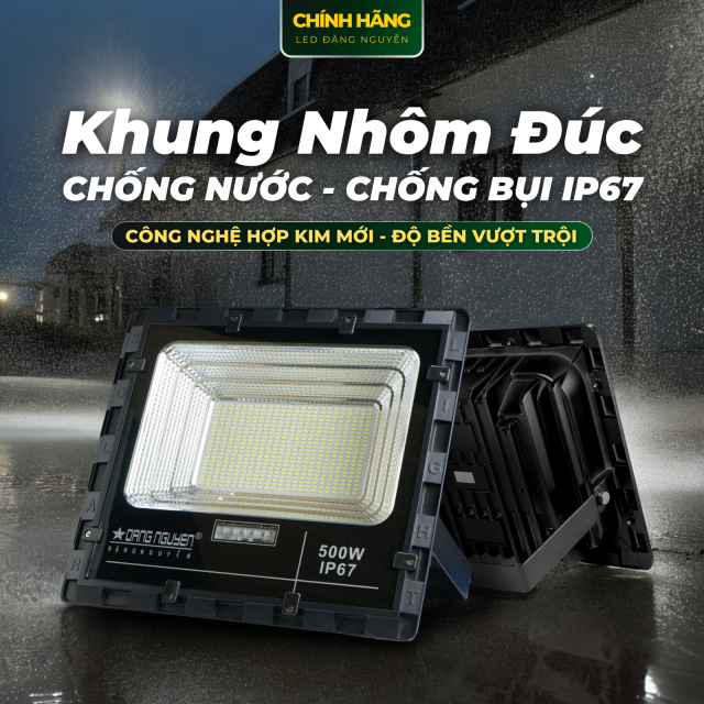 Đèn Pha Năng Lượng Đặng Nguyễn Cao Cấp | DS3500