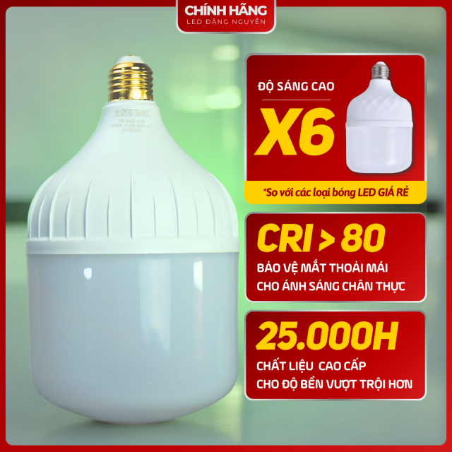 Đèn Led Trụ Nhựa Bọc Nhôm (Size Lớn) | DN44DD