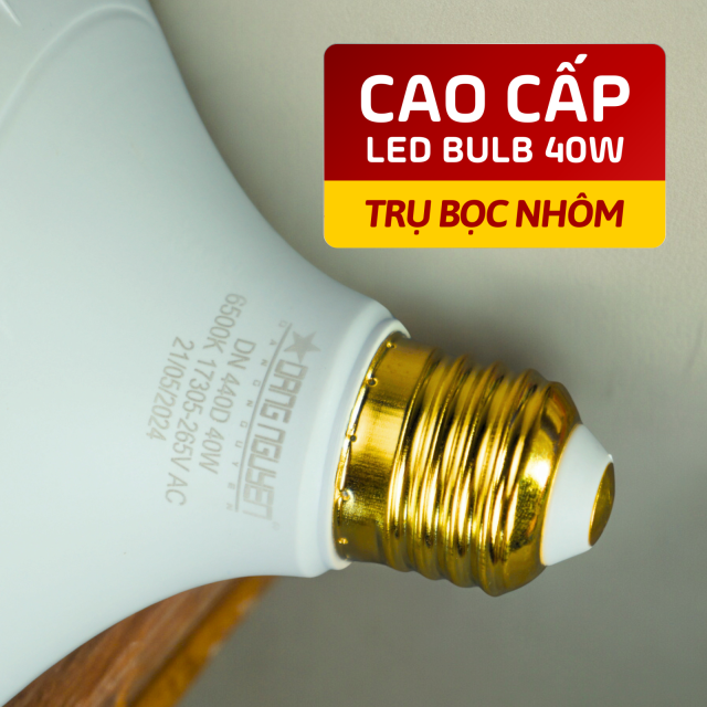 Đèn Led Trụ Nhựa Bọc Nhôm (Size Lớn) | DN44DD