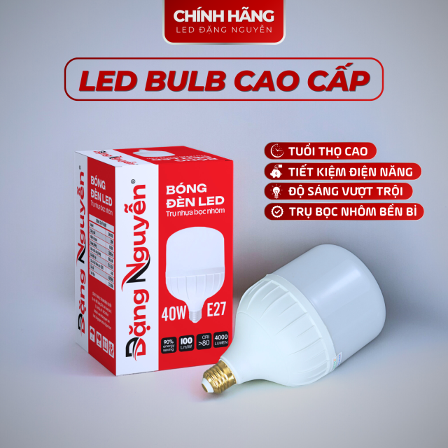 Đèn Led Trụ Nhựa Bọc Nhôm (Size Lớn) | DN44DD