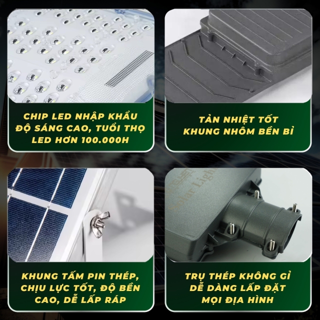 Đèn đường năng lượng Đặng Nguyễn | DS4300