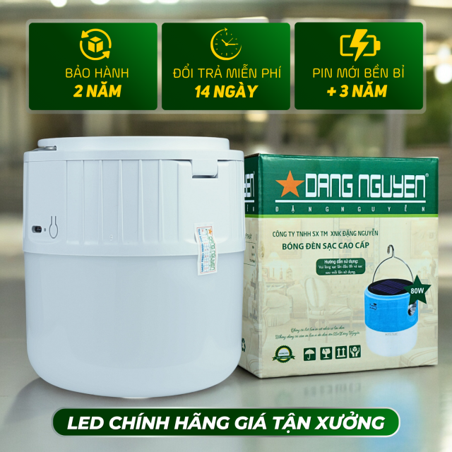 Bóng đèn sạc tích điện công suất lớn - 80W